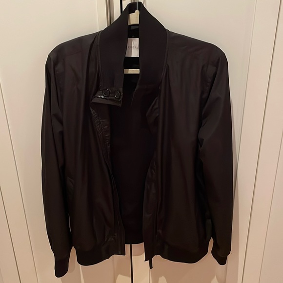 Everlane Men’s Black Bomber Jacket Sz S - Picture 1 of 6
